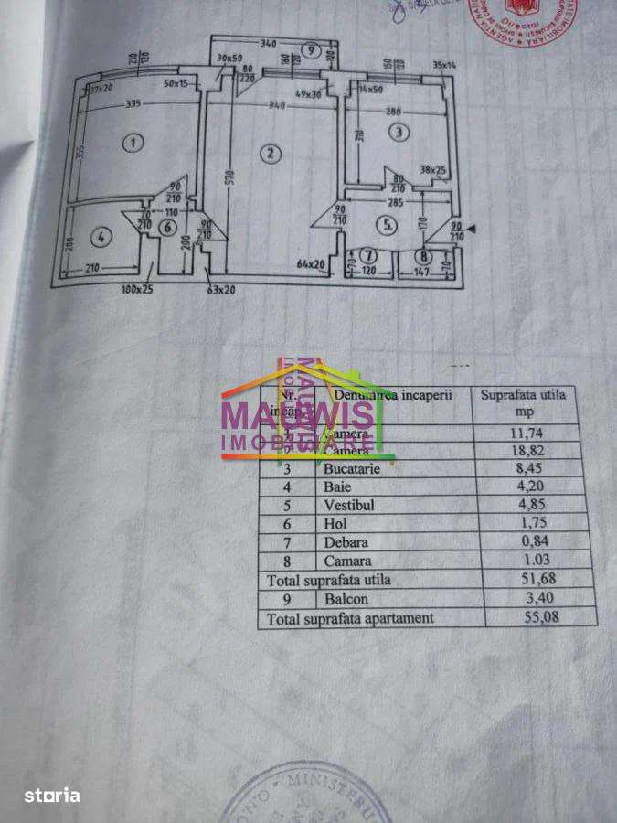 Mosilor / Eminescu / vis a vis de Pizza Hut / bl 1980 /-5