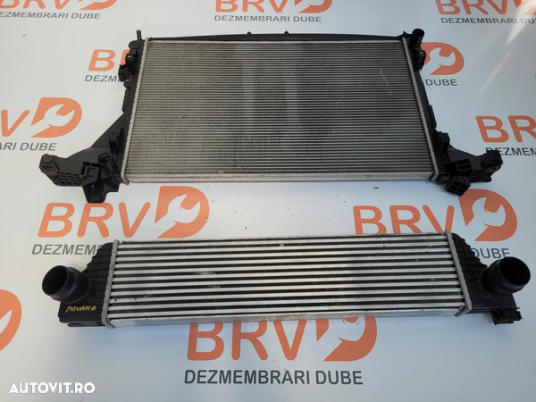 Radiator complet (apa+intercooler) 2,3 motorizare pentru Renault Master / Opel Movano Euro 5 - 3