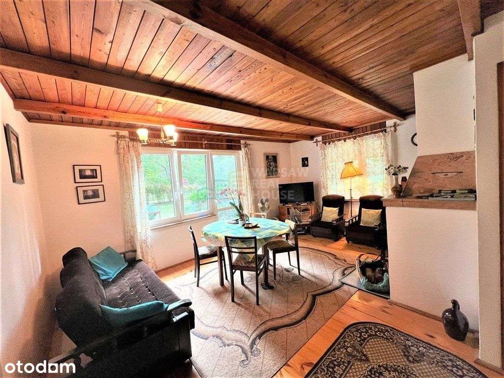 Urocza działka z domkiem - Wola Karczewska-10