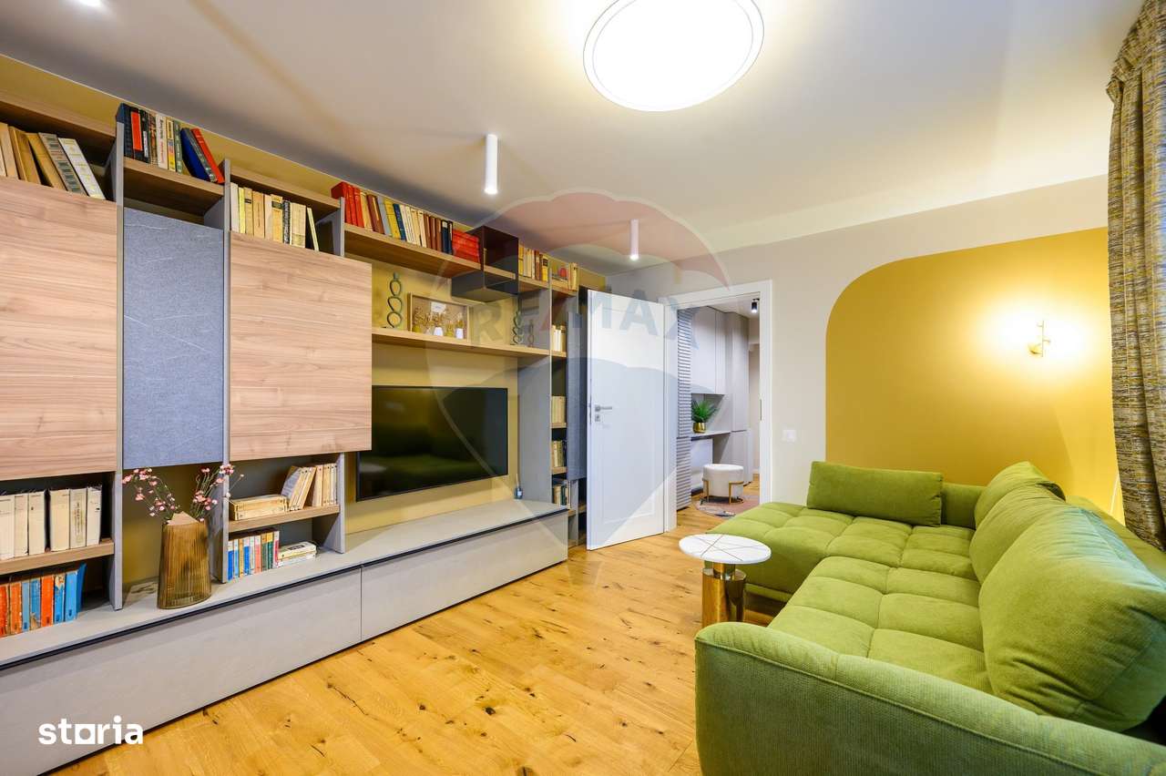 Apartament renovat, modern, cu 3 camere, de vânzare în Grigorescu-12