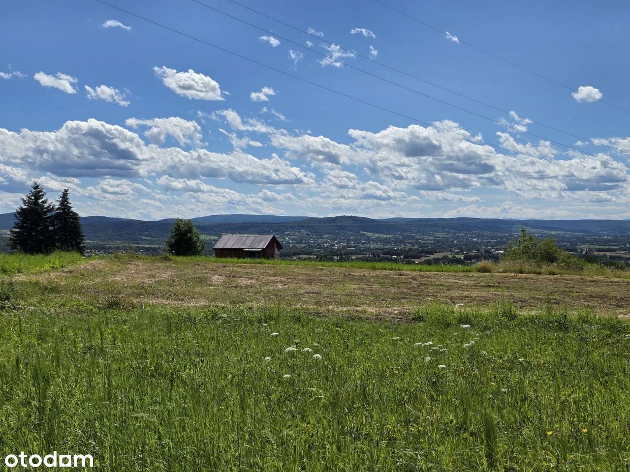 DZIAŁKA W SPOKOJNYM MIEJSCU Z ŁADNYM WIDOKIEM!!!-0