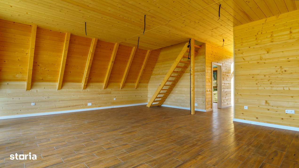 Doua cabane A-Frame, Smida-5