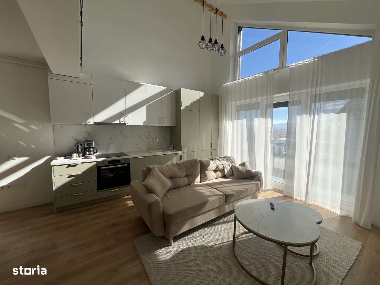 Apartament 2 camere, 2 bai, terasa - mobilat modern, parcare-6