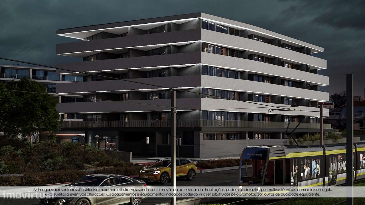 Apartamento T1 Novo em Santa Marinha (VL8)/Linha Rubi-33