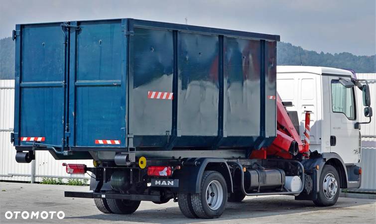 MAN MAN TGL 7.150 Hakowiec + FASSI F60 * STAN BDB - 7