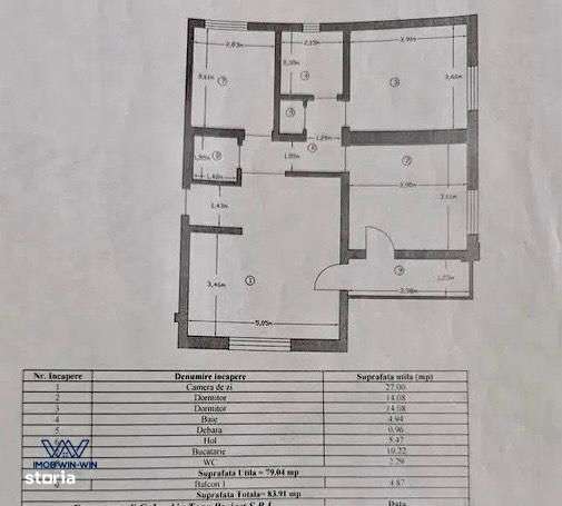 Apartament 3 camere, Gavana Platou– mobilat, utilat!-11