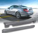 EMBALADEIRAS PARA MERCEDES C204 COUPE 11-14 LOOK AMG - 1