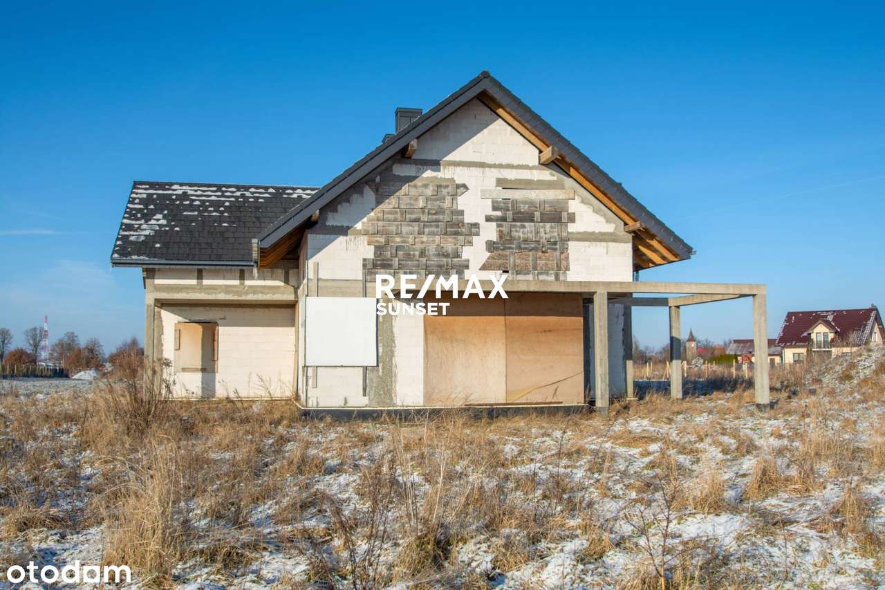 Dom w stanie surowym otwartym | 125 m² | 15 km od Kołobrzegu-2