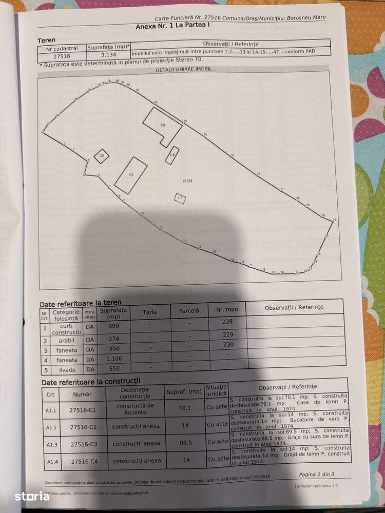 Casă 3 camere 65 mp + teren 3.134 mp Boroșneu Mic-12