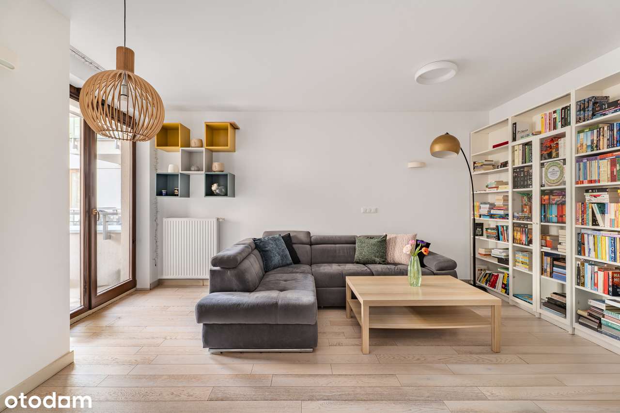 2 pokoje z widokiem na zieleń | Metro Młociny | Bielany-0