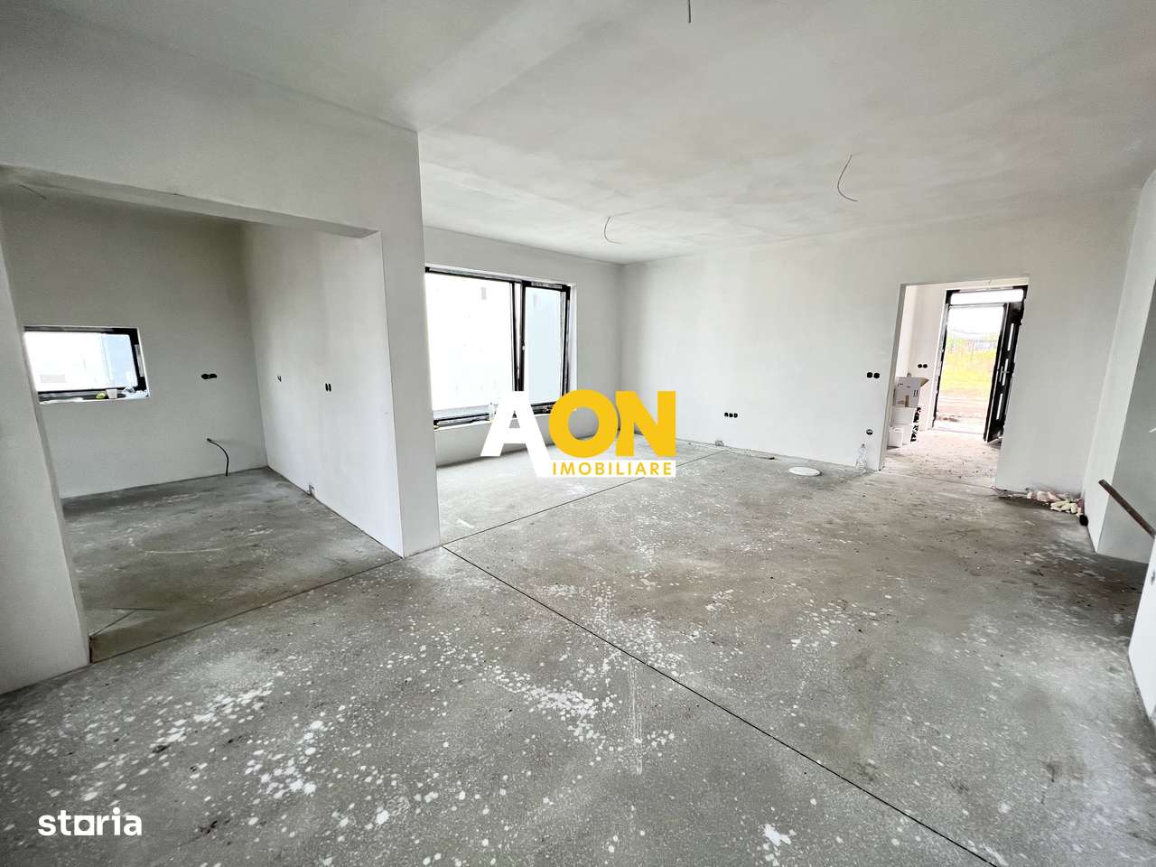 Casa individuala semifinisata, 4 camere, 2 bai, 448mp teren - Imagine principală: 2/16