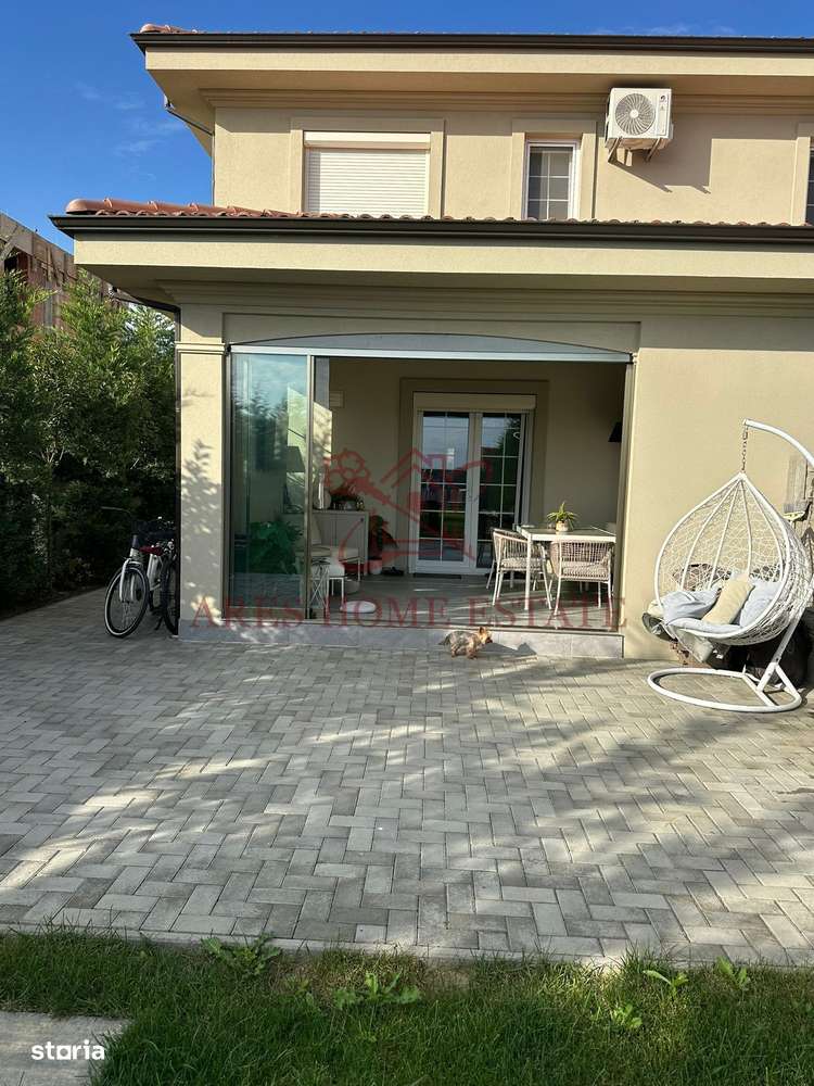 Casa in stil mediteranean, ultrafinisată 5 camere, 3 bai + curte.-17