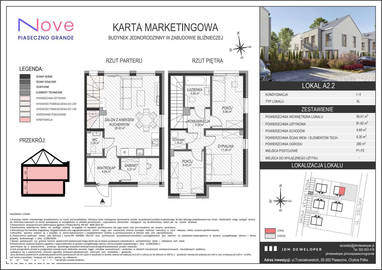 5-pokojowy dom 81m2 + ogródek Bez Prowizji - Pełny obrazek: 2/7