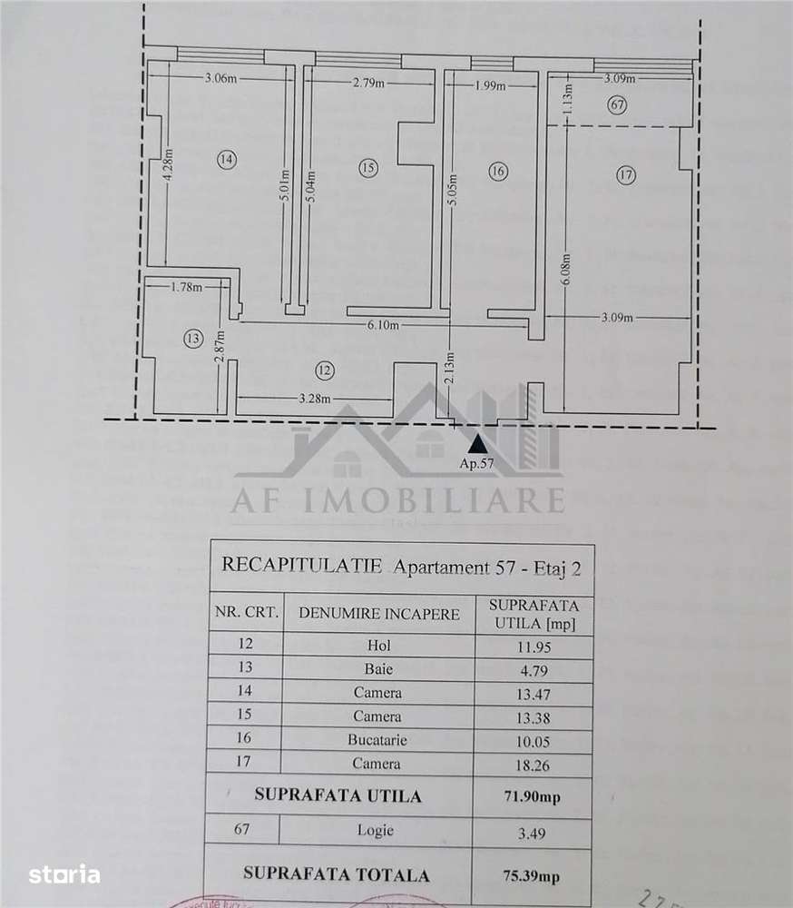 Apartament 3 camere zona CUG - Visoianu - Imagine principală: 2/13