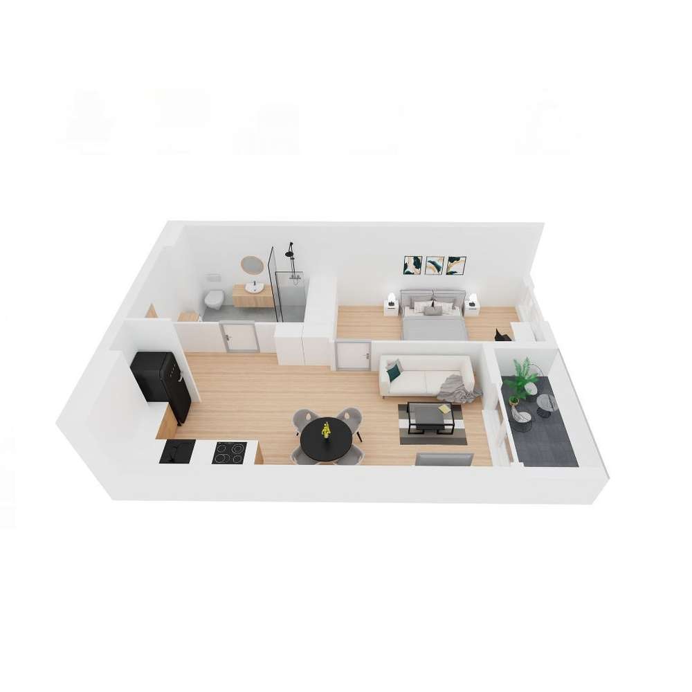 6.Dzielnica - Mieszkanie 23/M2/6B - Pełny obrazek: 1/15