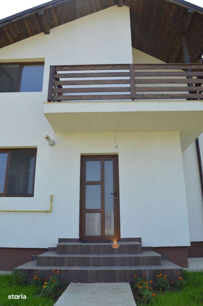 Vila la cheie P+1 ,Sabareni, padure, C.tehnica + Incalzire pardoseala - Imagine principală: 4/16