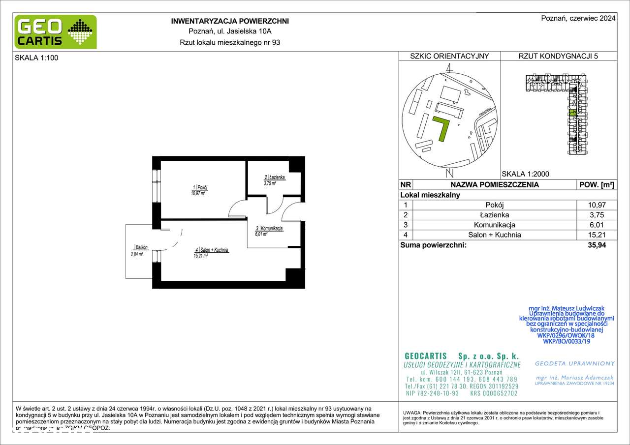 2-pokojowe mieszkanie 35m2 + balkon Bez Prowizji - Pełny obrazek: 2/9