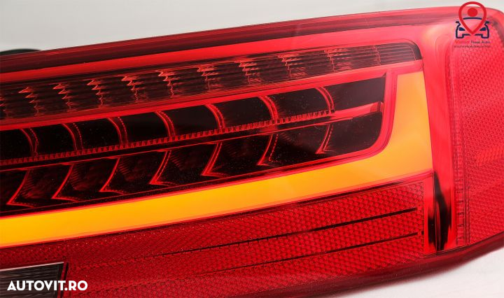 Stopuri LED compatibil cu Audi A5 8T Coupe Cabrio Sportback (2007-2011) Semnal Secvential Dinamic T - 3