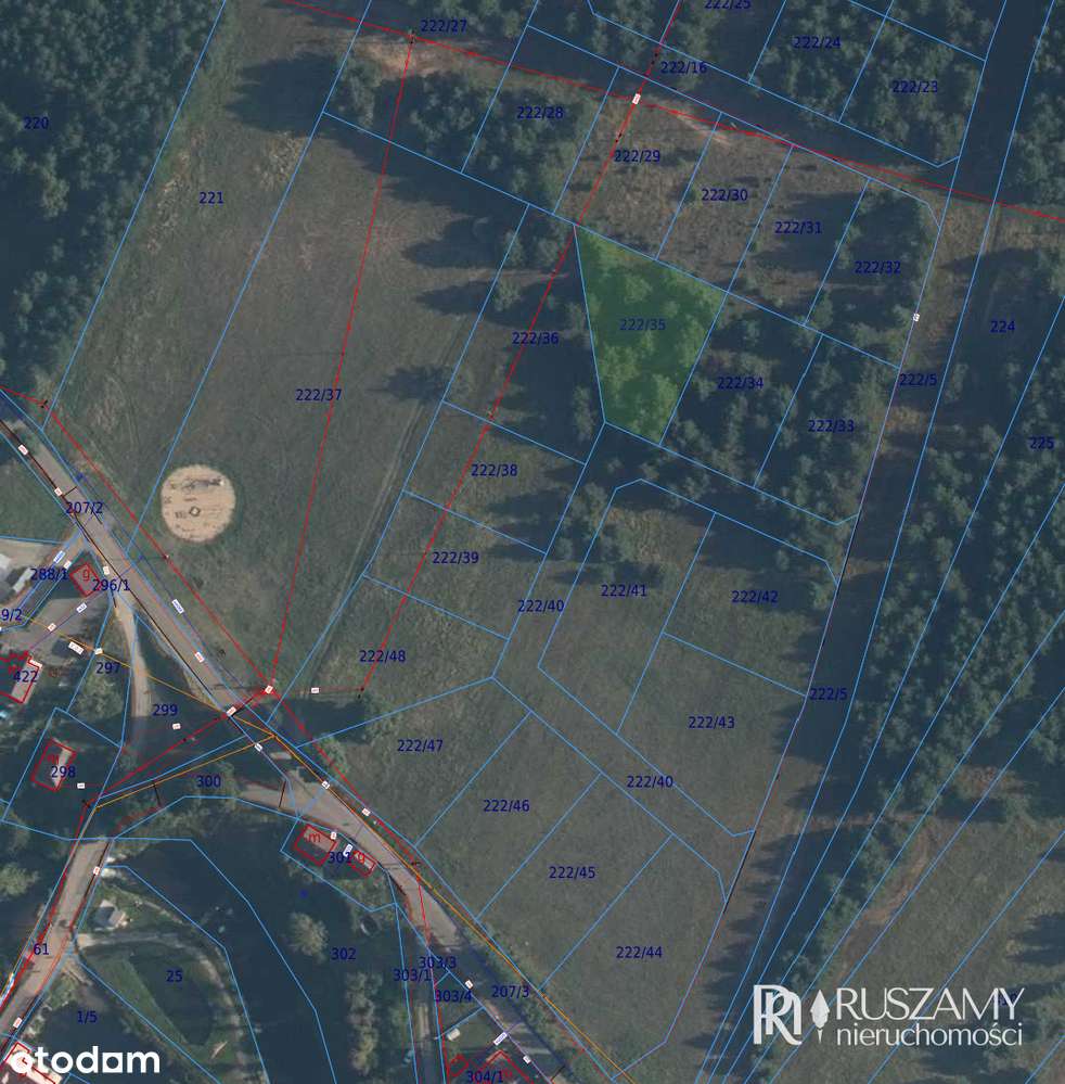 Bory Tucholskie - działki objęte Mpzp-17