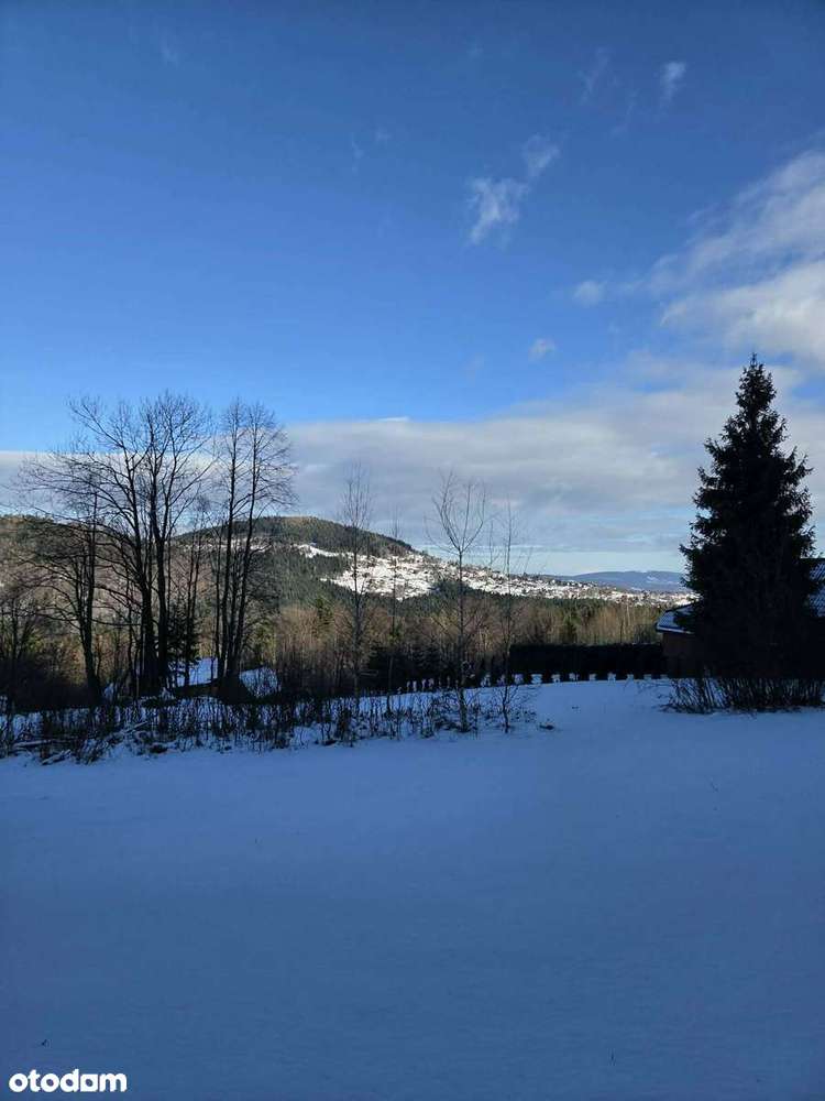 Działka (1,1ha) budowlana  z widokiem na góry z Zawoi,prąd,woda,droga-2