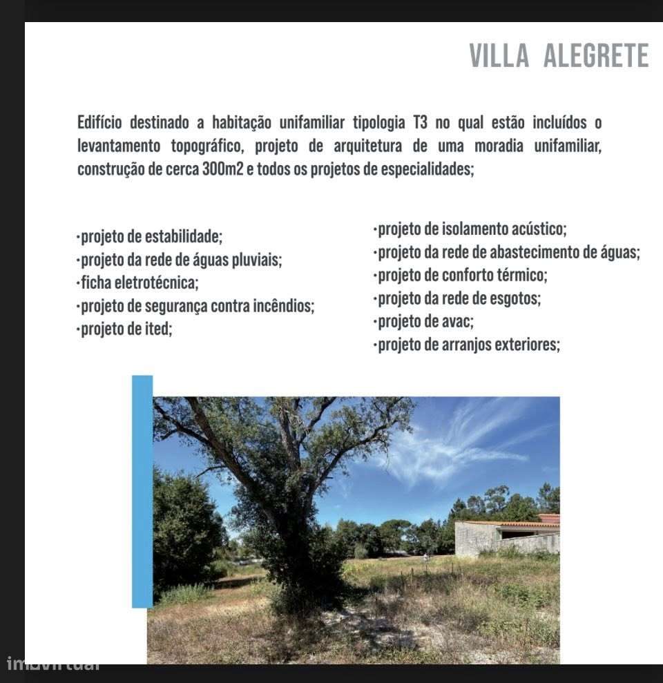 Terreno 3000m2 com projeto aprovado em Recarei-4