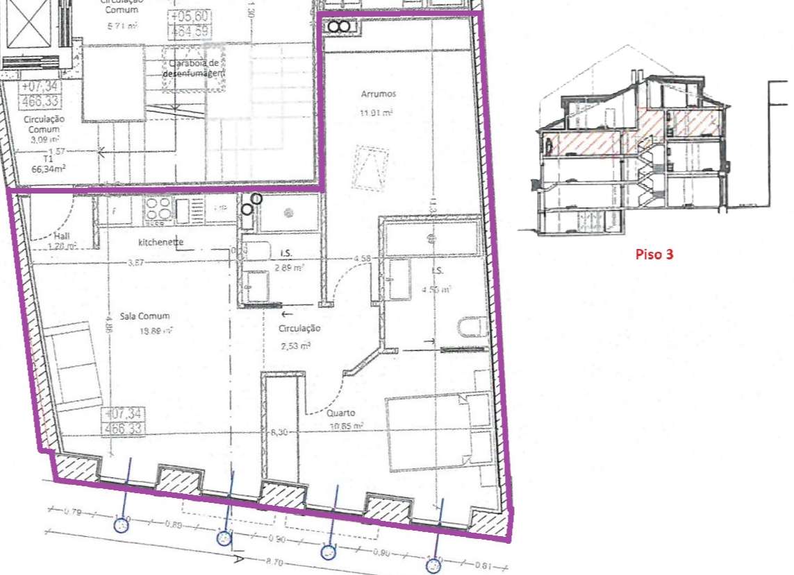 Apartamento T1+1 Venda em Viseu,Viseu - Grande imagem: 4/13