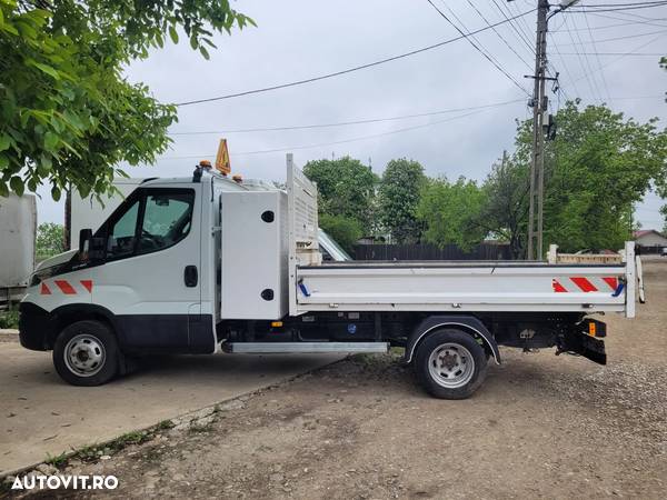 Iveco Daily 35-150 bena basculabila originala 3.2m lungime, AC, import, posibilitate finantare  leasing - 8