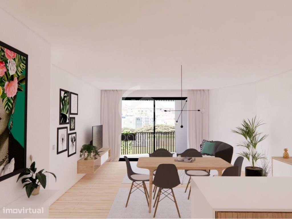 Apartamento T2 Leça da Palmeira - Conforto, Funcionalidade e Acabam...-7