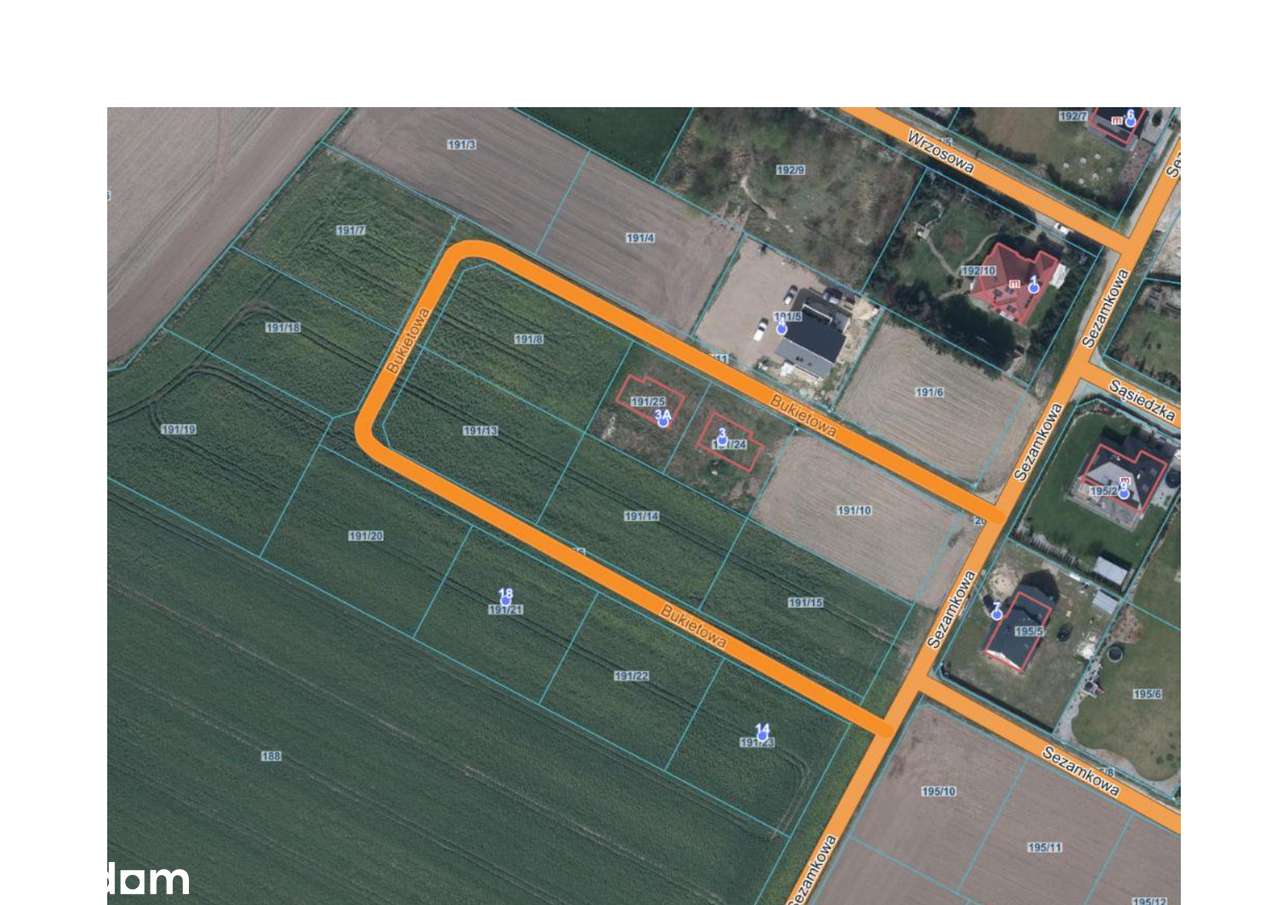 Działka budowlana 10 arów - Nieciszów - Pełny obrazek: 2/2