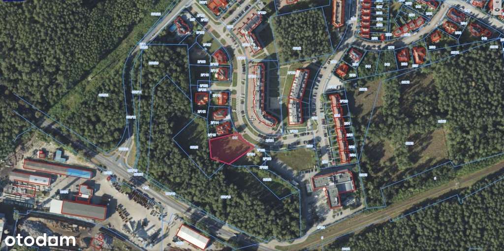Działka budowlana na osiedlu Leśnym-5