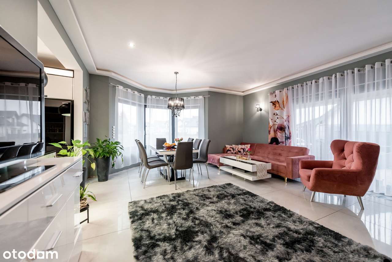 Komfortowy/6 pokoi/garaż/wiata/ładnie urządzony/wysoki standard-6