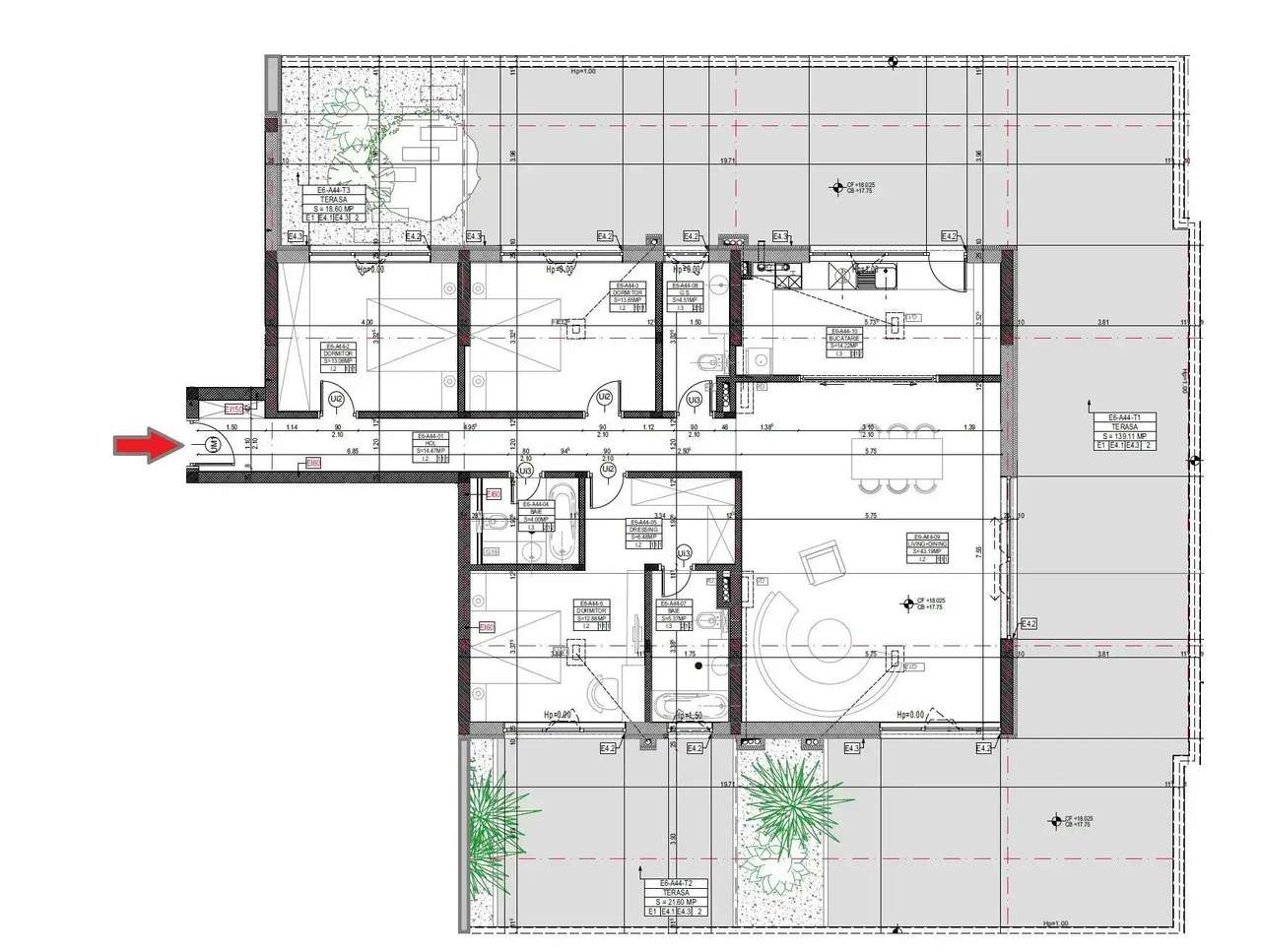 Apartament 4 Camere Terasa | Penthouse Lux Titan | Finalizat - Imagine principală: 5/15