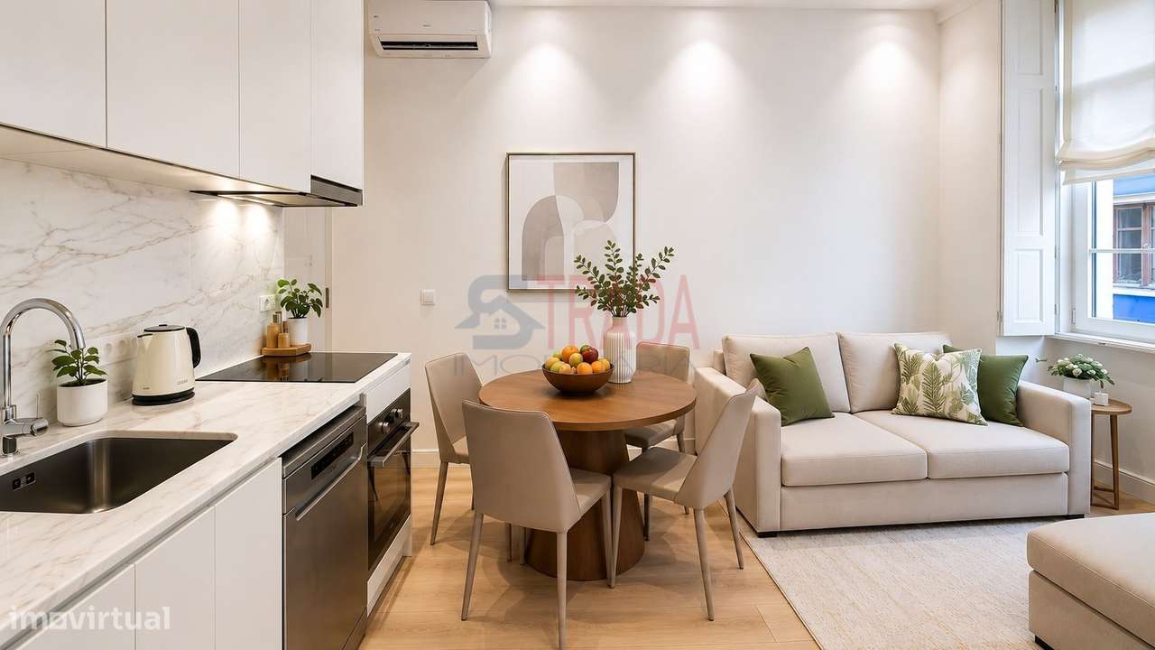 Venda Apartamento T1 mobilado e equipado, localizado no Centro Hist...-1
