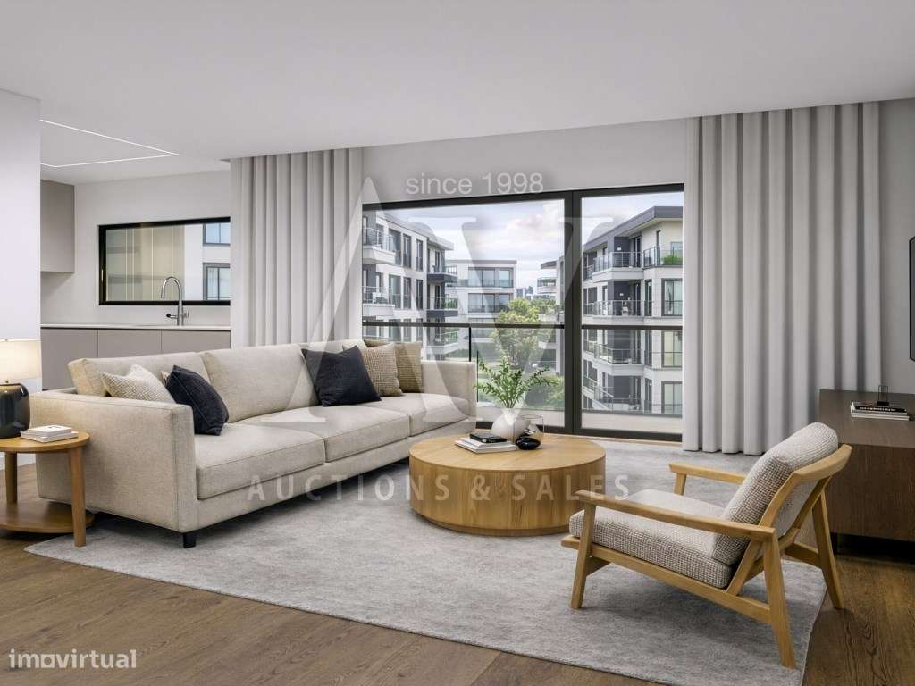 T2- Condomínio Fechado, piscina aquecida, parque infantil em Leiria - Grande imagem: 2/13