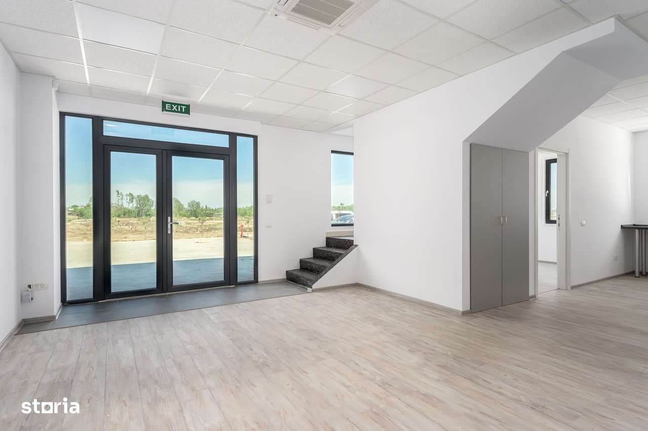 Hală nouă 585 mp de vânzare, Chitila-Rudeni, birouri și teren 980 mp-11