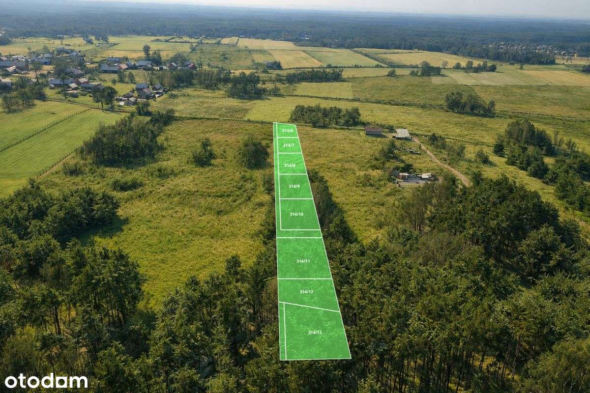Działki budowlane w otulinie lasu-4