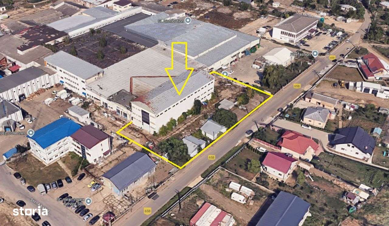 Fabrica de alcool + Teren 3432 mp ~ Rachiti ~ Botosani - Imagine principală: 1/1