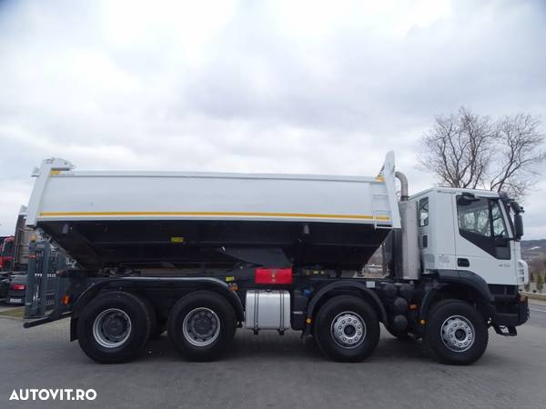 Iveco TRAKKER 410 / 8X4 / GHIDĂ PE 2 FETE / HIDROBOARD / AUTOMAT / 17 TONE CAPACITATE DE ÎNCARCARE / 2008 - 16