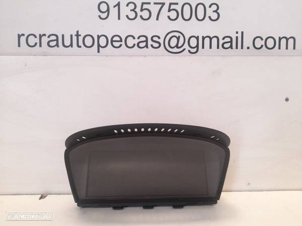 DISPLAY CENTRAL BMW SERIE 5 E60 SEDAN 65826962425 6962425 E61 TOURING TABLIER CONSOLA PAINEL INSTRUMENTOS CONTROLO MULTIFUNÇÕES - 2