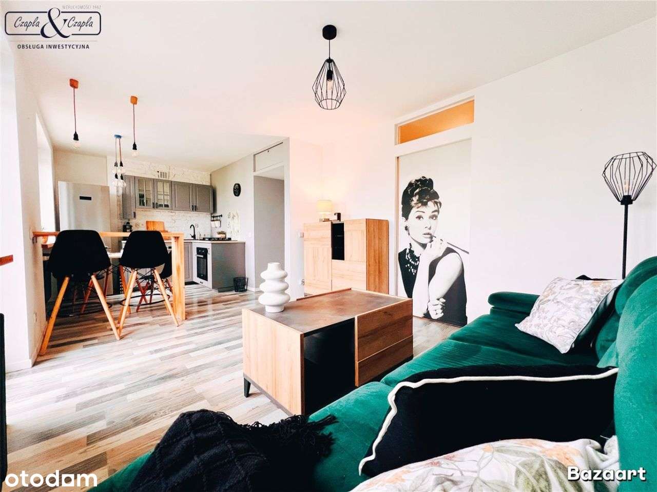 2 pokoje, umeblowana | c.o. miejskie | balkon - Pełny obrazek: 1/11