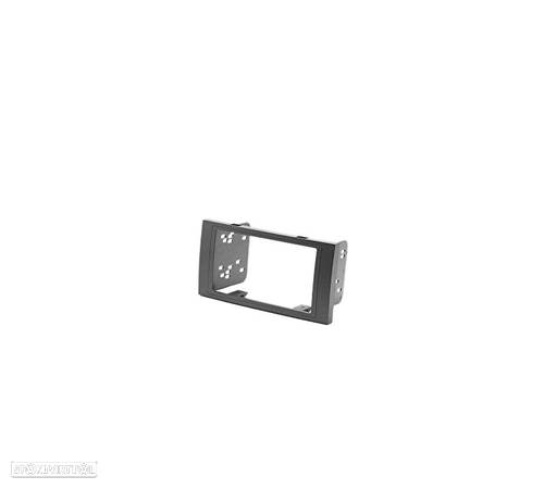 MOLDURA ADAPTADOR PRETO PARA RADIO 2-DIN PARA FORD FOCUS C-MAX S-MAX FUSION TRANSIT FIESTA GALAXY KU - 3