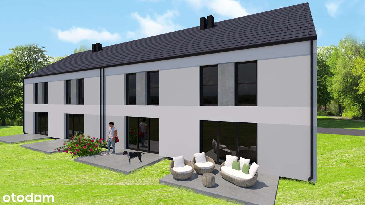 Nowoczesny dom w mieście, wysoki standard wykończenia, 5 poki.-6