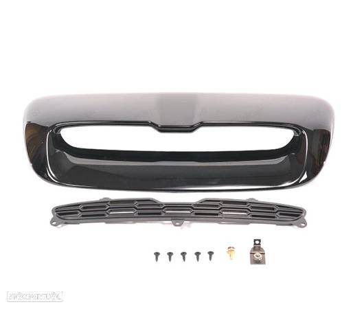 ENTRADA DE AR PARA MINI COOPER R56 R57 06-10 PRETO BRILHANTE - 3