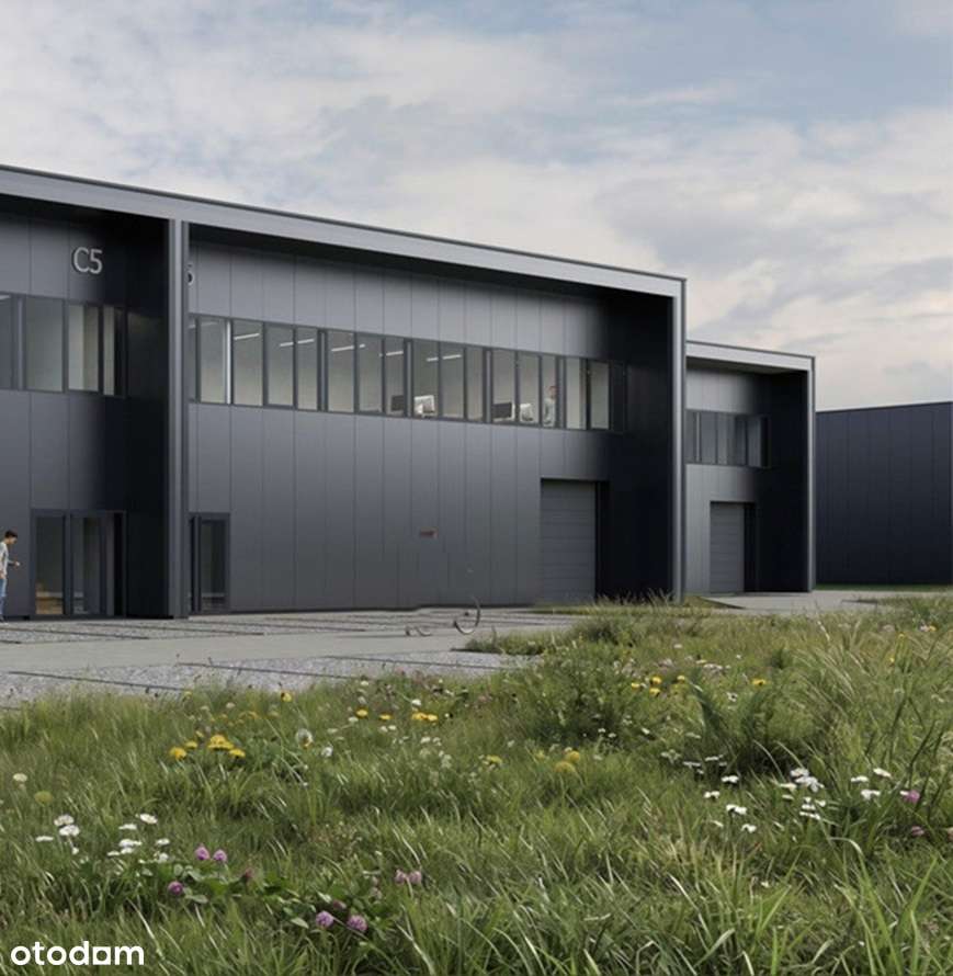 Poznań Kotowo nowoczesny obiekt produk.-magazyn-biuro 460m2-O PROWIZJI