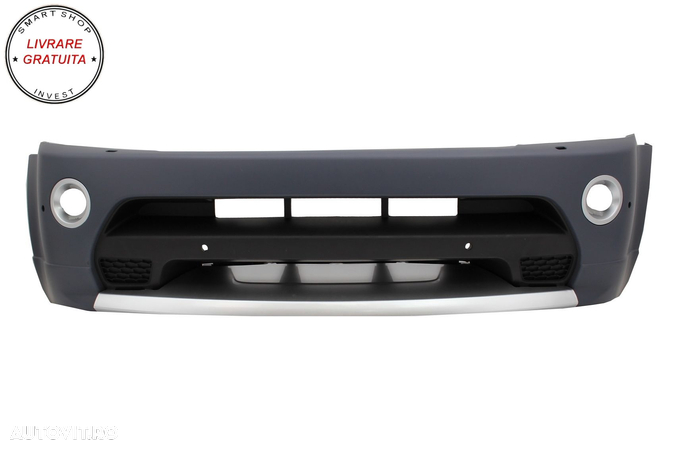 Pachet Exterior cu Grila Centrala Rosu Negru Land Range Rover Sport L320 Facelift - livrare gratuita - 2