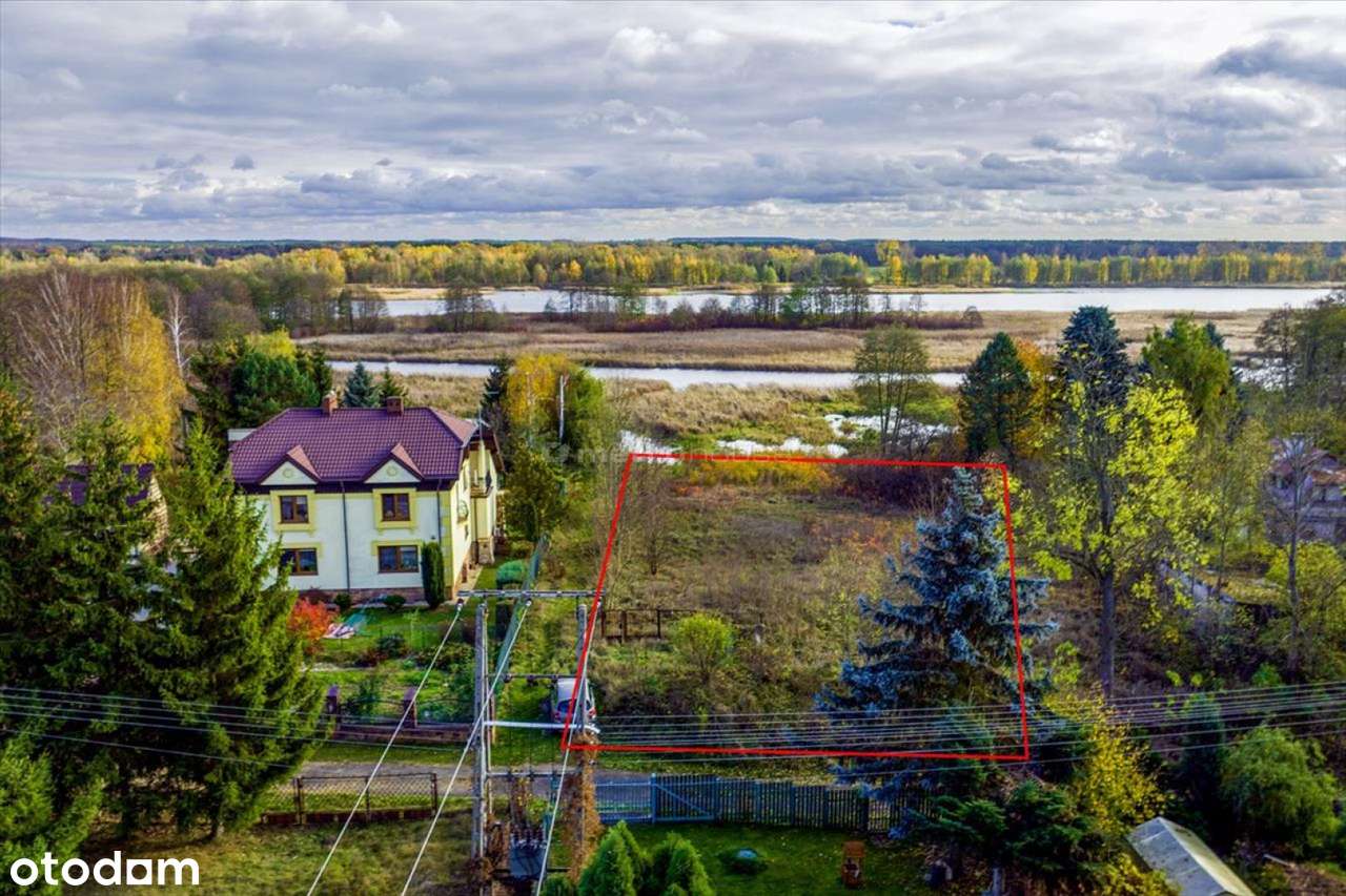 Działka nad Narwią z linią brzegową - Pełny obrazek: 5/8