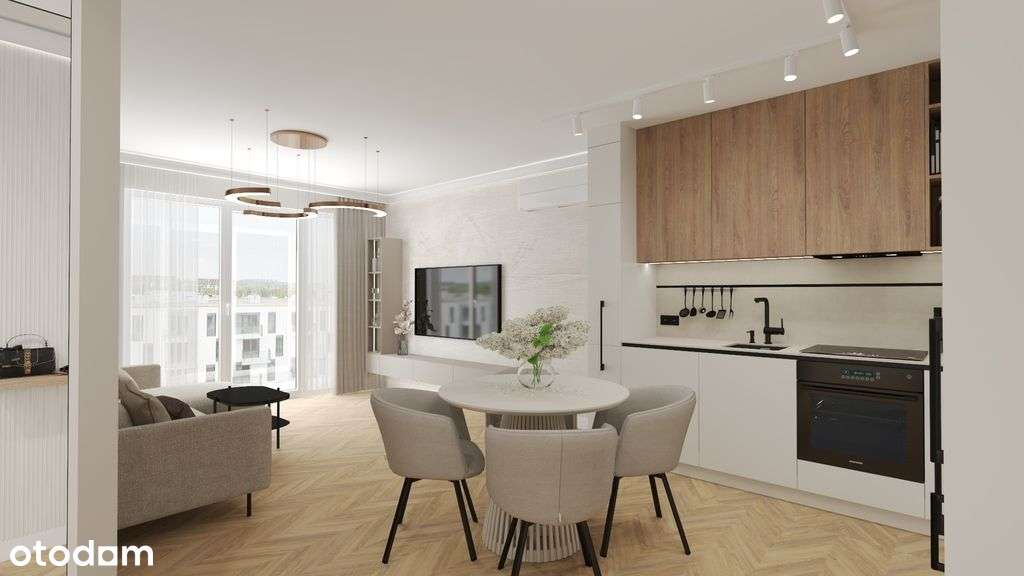 Banacha | Ost. piętro | Widok na panoramę miasta-0