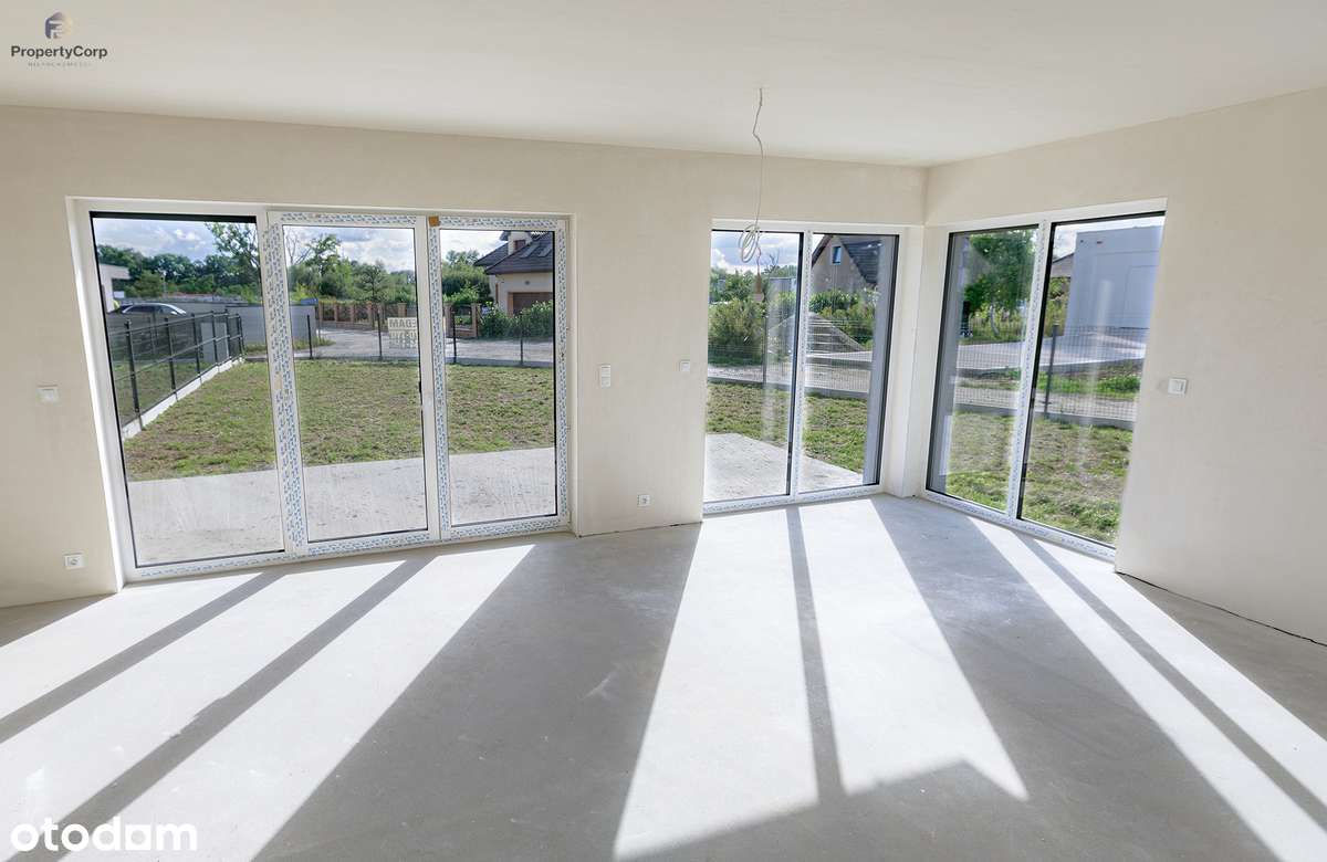 Dom w zabudowie bliźniaczej | Stan deweloperski | Garaż | Duży ogród-4