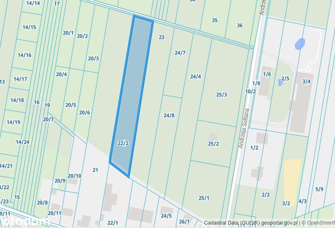 Działka budowlana pod Inwestycję w Otwocku-8