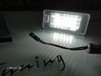 Suporte De Lâmpada De Matricula Com Led Branco Para Audi A1, A3, A4 B8, A5, A6, A7, Q3, Q5, Q7, TT, TTS, TTRS, Porsche Panamera 2010-, Seat Alhambra, Ibiza 6J SC/5-doors/ST 2008, Ateca, VW Sharan 7N, Touran GP2, Touareg 2, Tiguan, Polo, Golf 6, 7 Variant, Golf Plus, Jetta, Passat B6, B7, Skoda Fabia 5J, Superb 3T, Octavia (5E), Rapid  Yeti 5L. - 19